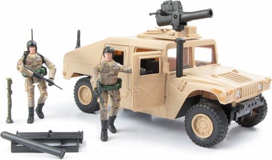 Actual product image MC Toy Centre World Peacekeepers 1:18 Militaer Humvee / Hummer Model D