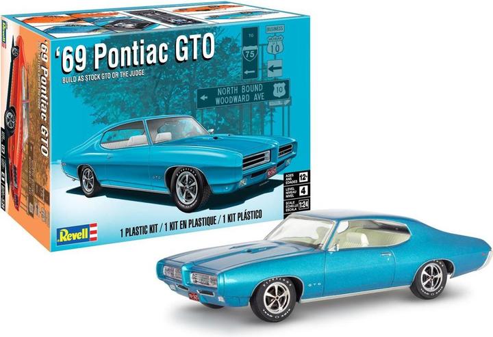 Image du produit Revell 69 Pontiac GTO The Judge 2N1