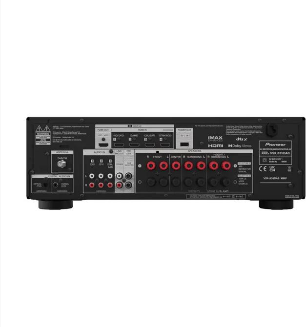 Immagine prodotto Pioneer VSX-835D (7.2 canali, DAB, FM)