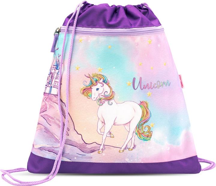 Actual product image Belmil COMPACT Schulrucksack-Set Rainbow Unicorn Magic (19 l)