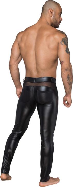 Produktbild Noir Handmade Hose Powerwetlook / 3D-Netz (L)