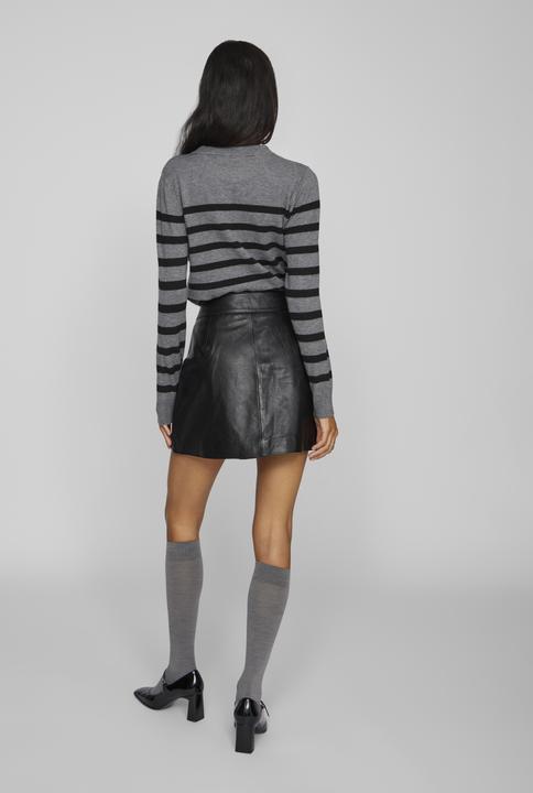 Produktbild Vila High Waist Lederminirock (36)