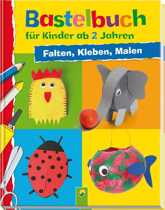 Actual product image Bastelbuch für Kinder ab 2 Jahren (German, Elisabeth wooden apple, 2015)