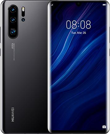 Huawei P30 Pro (128 GB, Black, 6.47", Hybrid Dual SIM, 40 Mpx, 4G)