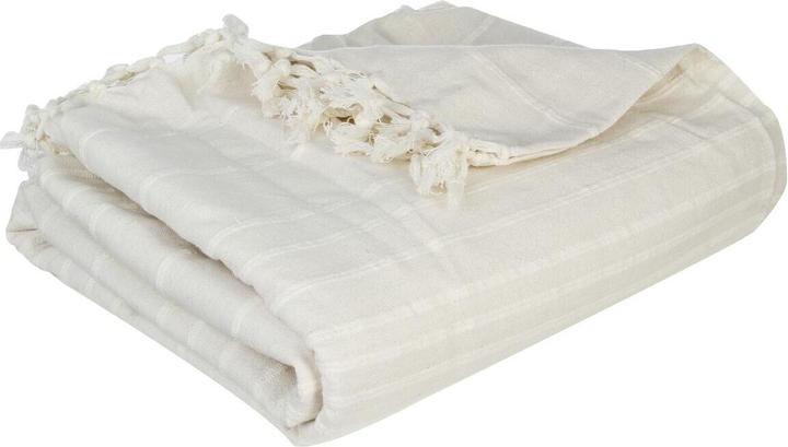 Produktbild Atmosphera Cream bedspread 230x250 with tassels (230 x 260 cm)