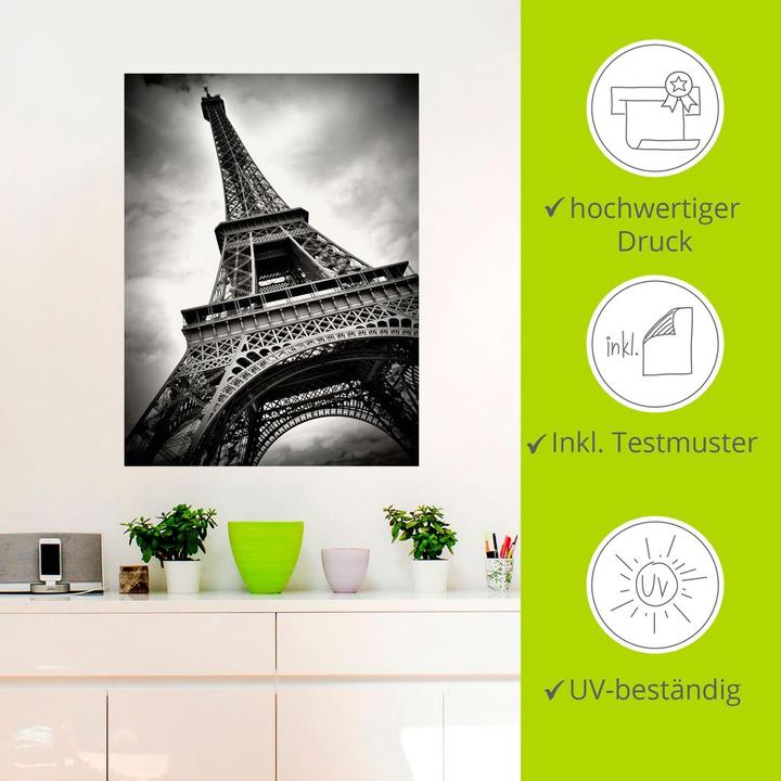 Actual product image Artland Eiffel Tower Paris Q2ZC (45 x 60 cm)