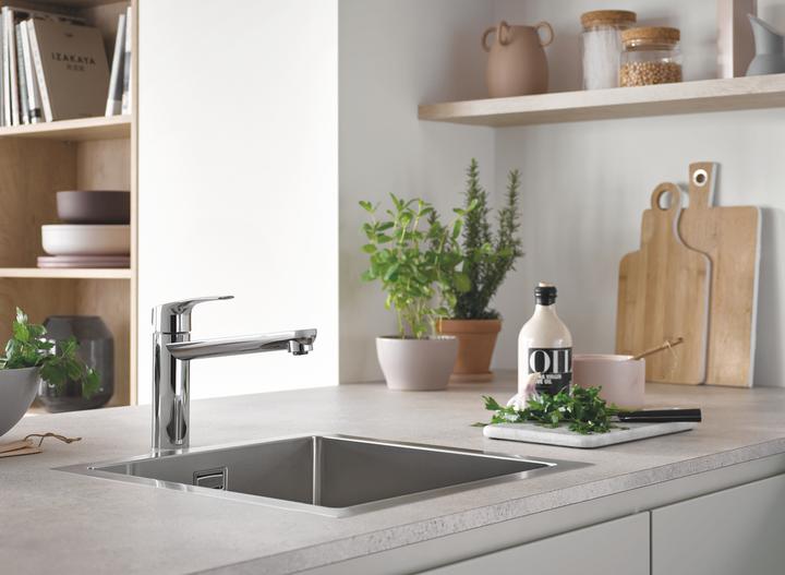 Immagine prodotto Grohe K700 Edelstahlspüle (Lavello sottopiano, 46.40 cm, 46.40 cm)
