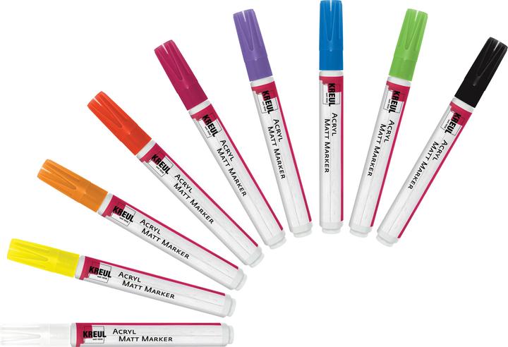Produktbild Kreul Acryl Matt Marker medium (Weiss, 4 mm, 1 x)