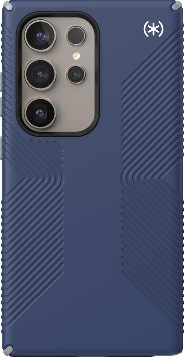 speck Presidio2 Grip - Samsung Galaxy S24 Ultra Hülle (Küstenblau / Staubgrau) (Samsung Galaxy S24 Ultra)