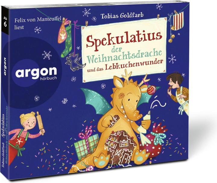 Produktbild Spekulatius der Weihnachtsdrache und das Lebkuchenwunder (Tobias, Goldfarb, Deutsch)