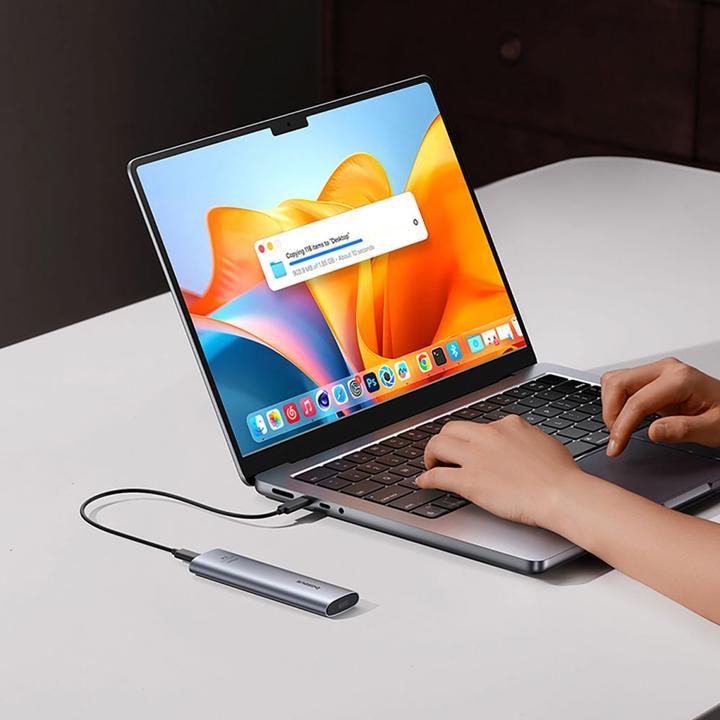 Immagine prodotto Baseus Custodia per SSD della serie FlyJoy (M.2 NVMe) Grigio Spazio (M.2 2242)