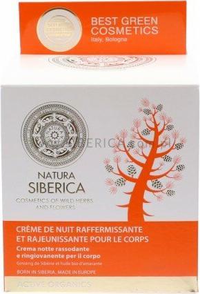 Immagine prodotto Natura Siberica Siberica Professional - Crema corpo rassodante e ringiovanente per la notte (Crema corpo, 370 ml)