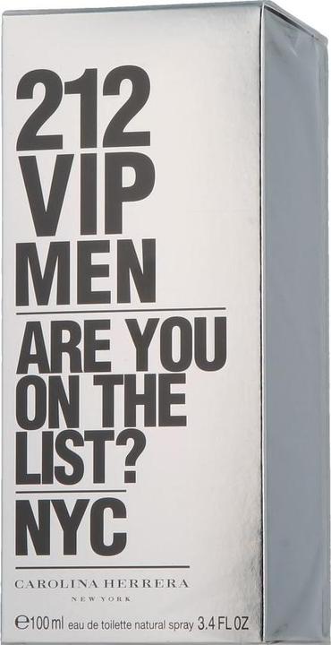 Produktbild Carolina Herrera 212 VIP Men (Eau de Toilette, 100 ml)