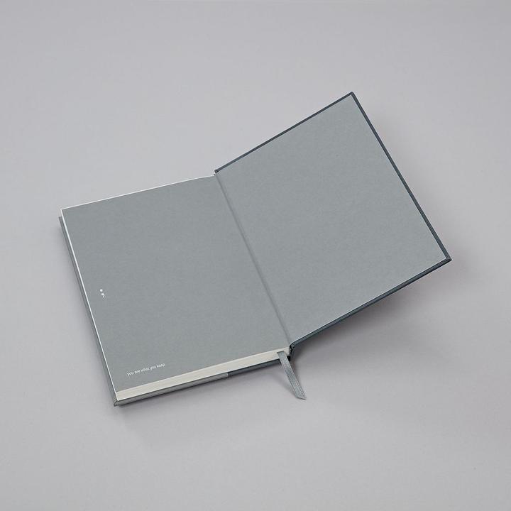 Actual product image Semikolon Notebook (A5) NATURAL AFFAIR, Sea Salt, Dotted