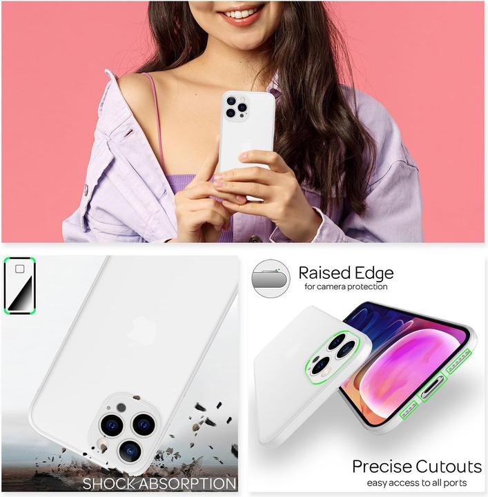 Produktbild Nalia Ultra Dünnes Hardcase (Apple iPhone 13 Pro Max)