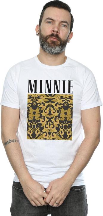 Immagine prodotto Disney Minnie Mouse Baroque Pattern Maglietta Uomo (3XL)