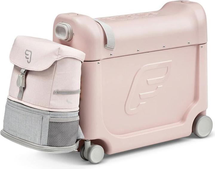 Actual product image Stokke BedBox™ + Crew BackPack™ Travel Set Pink/Pink (23 l, Hand luggage (up to 50 litres))