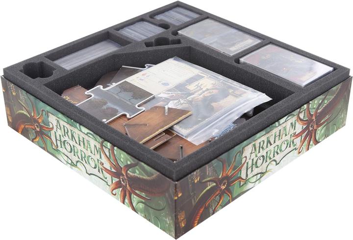 Immagine prodotto Feldherr Set di schiuma per la scatola del gioco da tavolo Arkham Horror 3a Edizione (Schiuma solida)