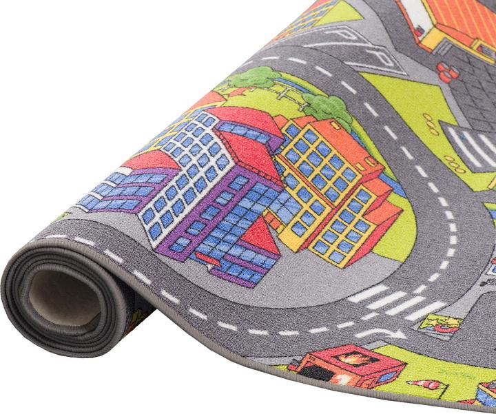 Immagine prodotto Snapstyle Tappeto da gioco per bambini Little Town 3D (200 x 200 cm)