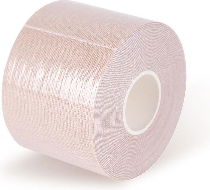 Image du produit Bye Bra Ruban De Corps 5m X 6,5 cm + 3 Paires De Cache-Tétons En Satin Nude (Une unité par pack, Taille unique)