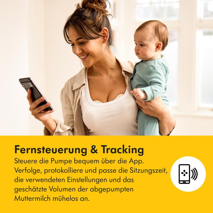 Actual product image Medela Magic InBra - tragbare Einzelmilchpumpe
