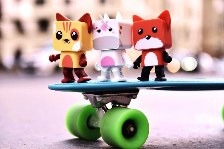 Image du produit Mobility on Board Dancing Animal speaker - Loup (4 h, Fonctionnement sur batterie)