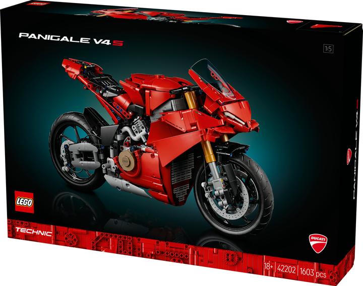 Image du produit LEGO Ducati Panigale V4 S Motorrad (42202, LEGO Technic)