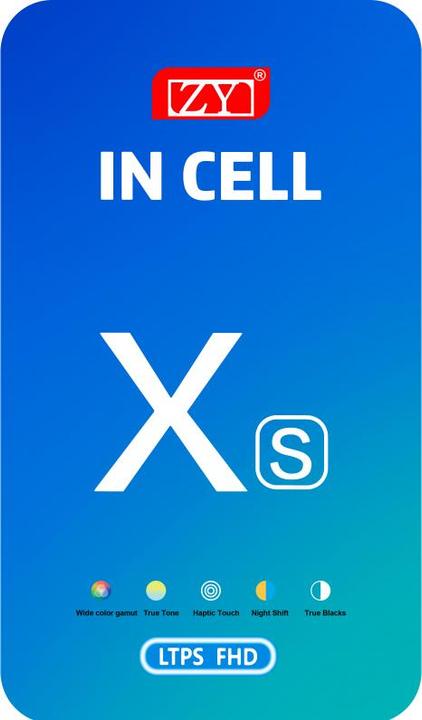 Immagine prodotto Zy Display Unit für iPhone XS, In-Cell Version, Schwarz (iPhone XS)