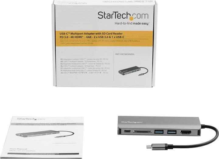 Produktbild StarTech DKT30CSDHPD3 (USB-C, 2 Ports)