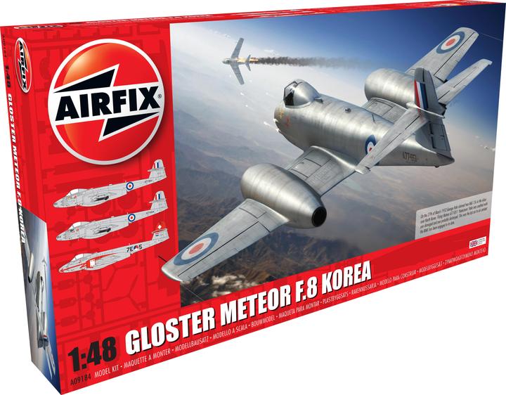 Actual product image Airfix Gloster Meteor F.8 Korea