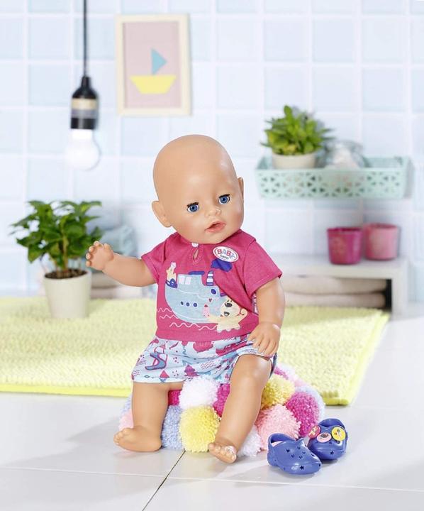 Produktbild Zapf Creation BABY born Pyjama kurz & Clogs 43cm