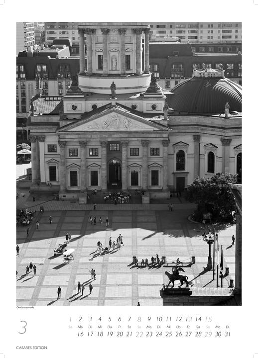 Immagine prodotto Berlin schwarz-weiss 2026 S 29x21cm (Tedesco)