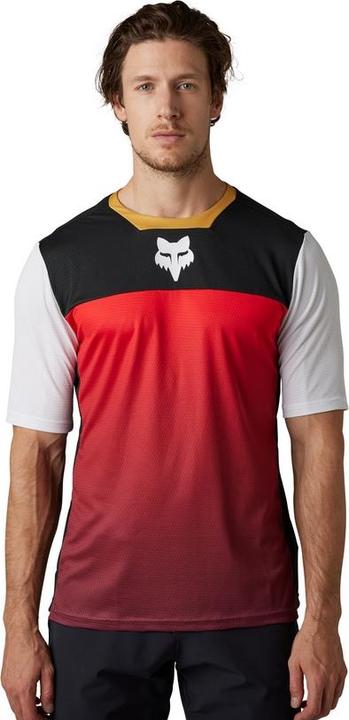 Actual product image Fox Jersey 23 Defend Ss Aurora Blk/Wht M (M)