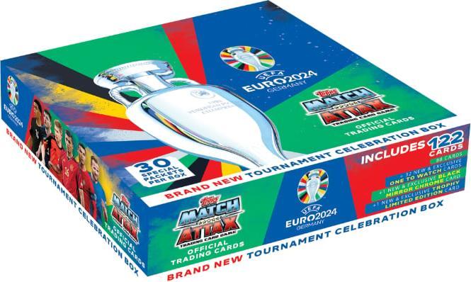 Actual product image Topps Euro 2024 Match Attax - Tournament Celebration Box