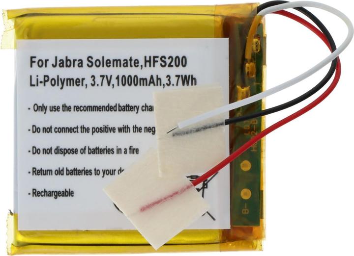 Produktbild AccuCell Akku Jabra Solemate, HFS200