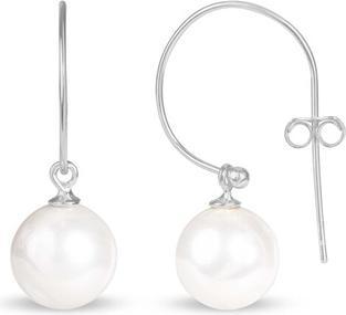 JVD Modern silver earrings with pearls SVLE0519XH20P00