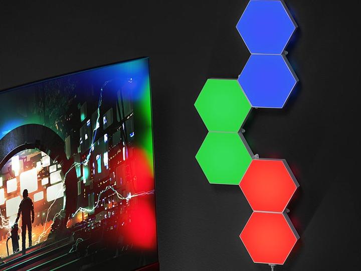 Actual product image Tracer sześciokątne lampy RGB Ambience -Smart Hexagon
