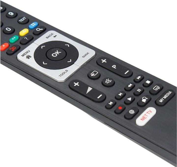 Actual product image TM Electron Fernbedienung TV LED, LCD, GRUNDIG, BEKO Schwarz (Universal remote control)