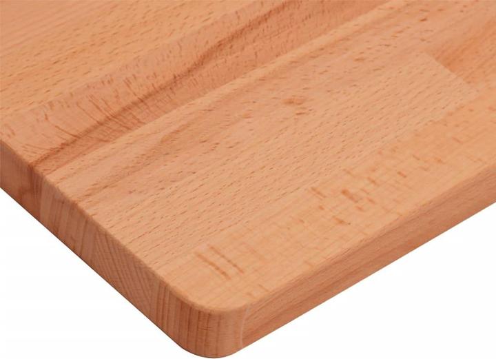 Image du produit VidaXL Tischplatte 80x40x1,5 cm Rechteckig Massivholz (80 x 40 x 1,5 cm)