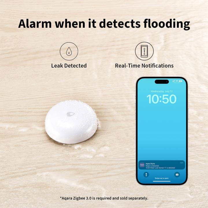 Actual product image Aqara Water leak detector