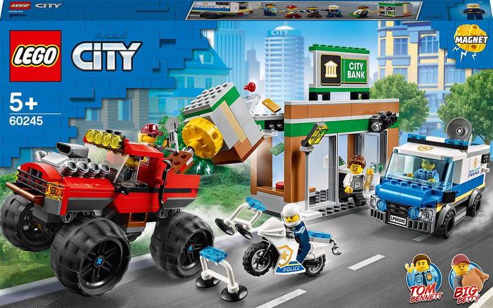 Actual product image LEGO Robbery with the monster truck (60245, LEGO City)