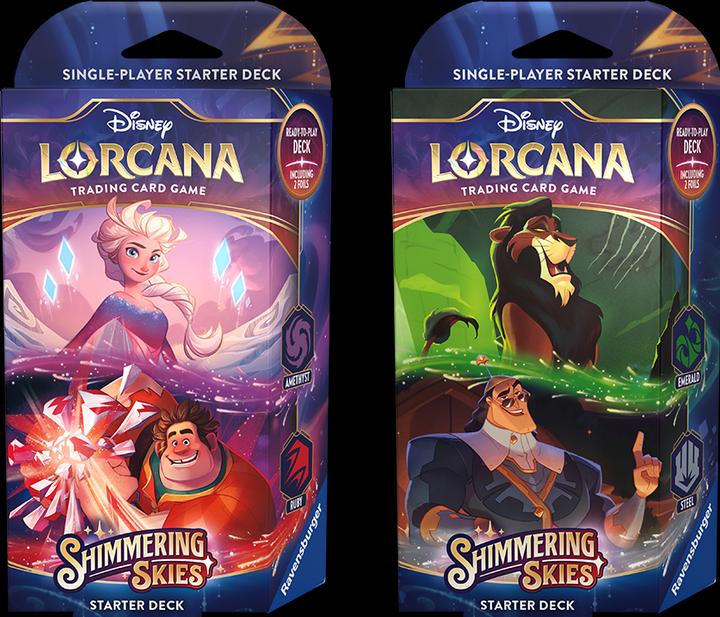 Image du produit Disney Lorcana Trading Card Game : Set 5 - Starter Deck B (anglais) (Anglais, Pont)