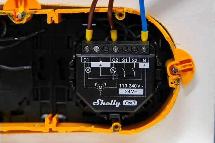 Actual product image Shelly 2PM Gen3 (Switch actuator)