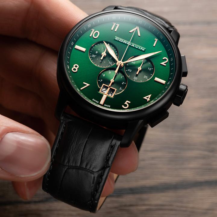 Actual product image Cornavin Big Date (Analogue wristwatch, 43 mm)