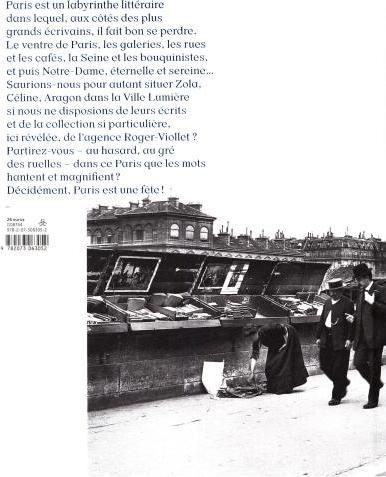 Immagine prodotto Un abécédaire littéraire parisien : d'Aragon à Zola (Francese, Mouret Jean-Noël, 2024)
