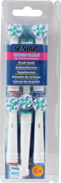 Immagine prodotto Scanpart SCA Ricambio per spazzolini da denti Oral-B Cross 6 (6 x)