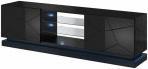 Actual product image Cama QIU 200 czarny TV stand & entertainment center 4 shelves
