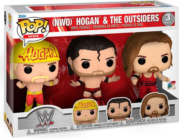 Immagine prodotto Funko Pop! 3-Pack: WWE - Hulk Hogan & The Outsiders