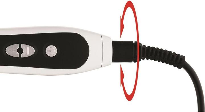 Actual product image Unold Hairbrush 87450 Black, white (Straightening iron)