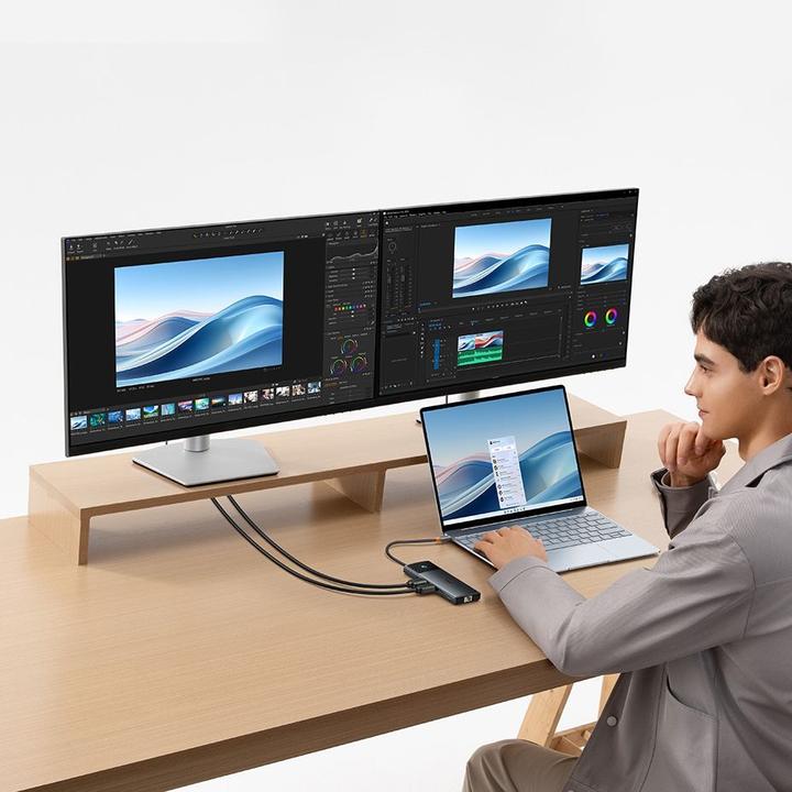 Image du produit Baseus USB-C Hub (USB-C, 9 Ports)